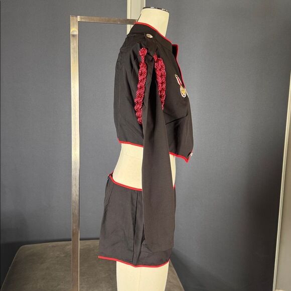 Leg Avenue Black Sexy Trooper Uniform Costume Halloween Cosplay Size L NEW *READ - Picture 6 of 14